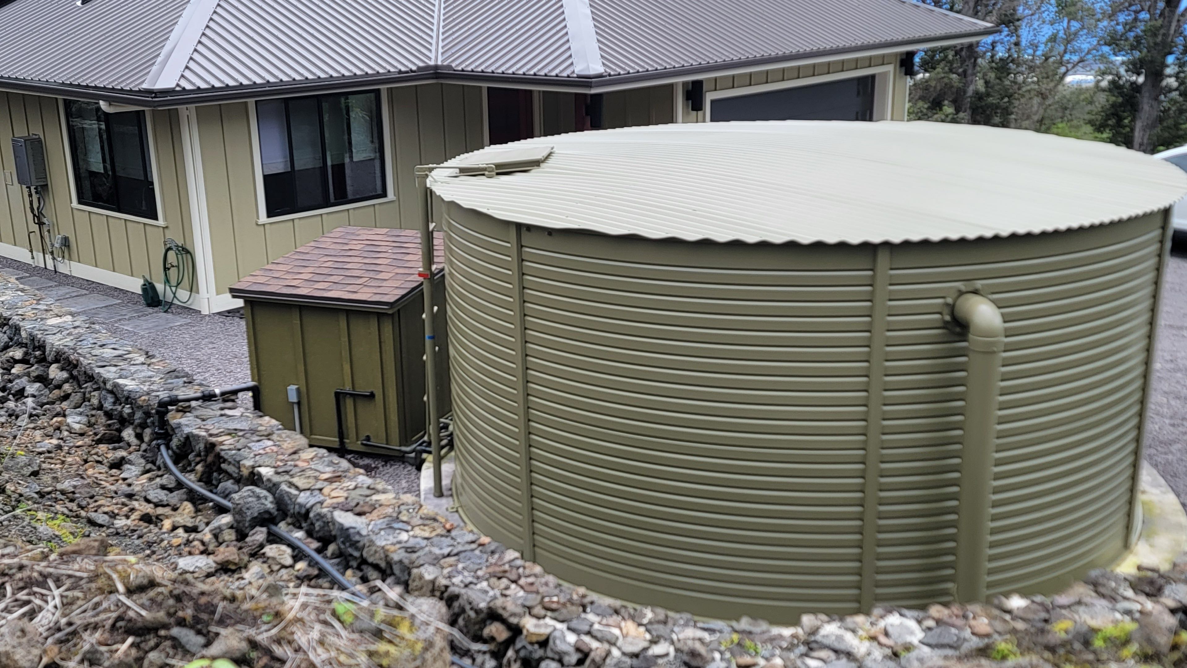 Rainwater harvesting system installation Hawaii