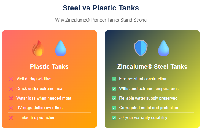 Water Catchment Tank Comparison Chart Hilo Fire Resistant Water Catchment Tanks