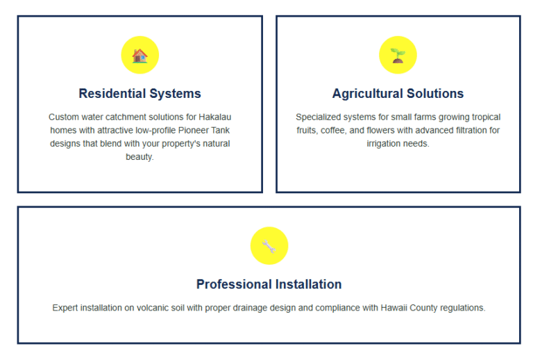hakalau water catchment systems graphic