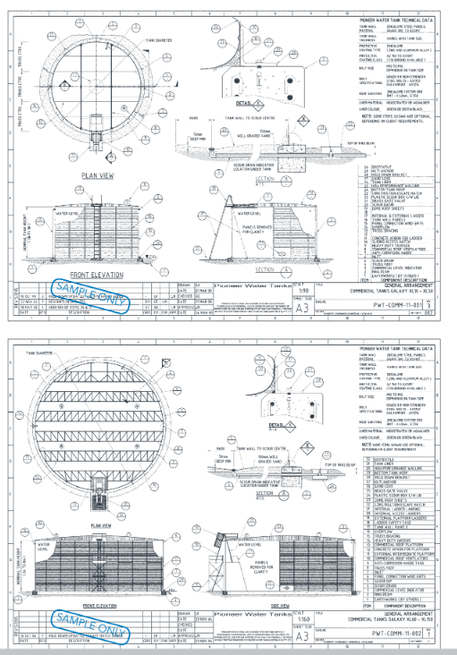 General Arrangement Examples