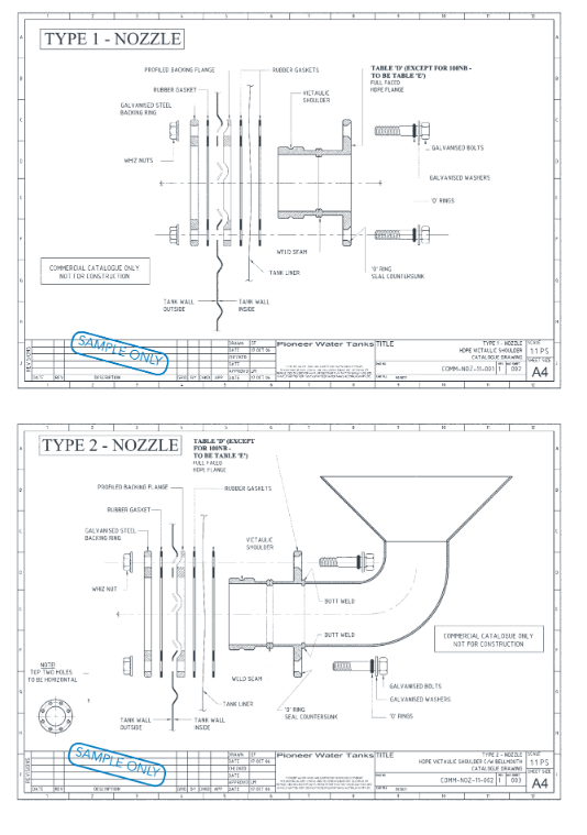 Nozzle Drawing Sample 2