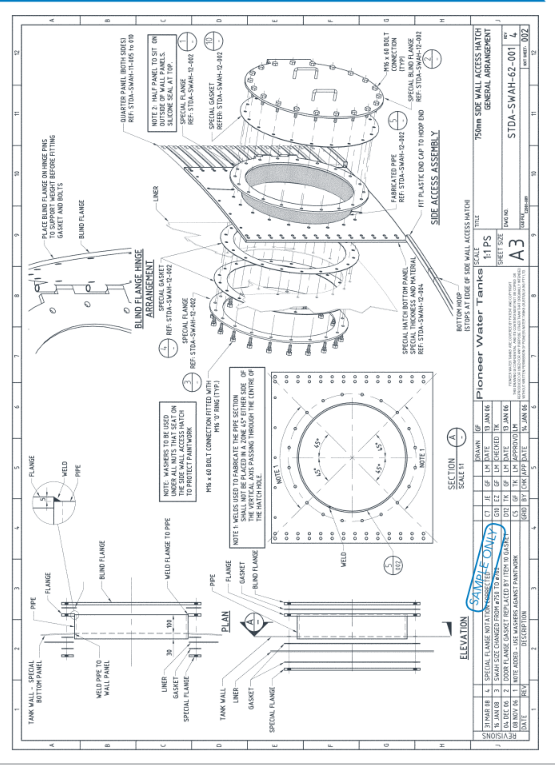 Side Wall Access Hatch