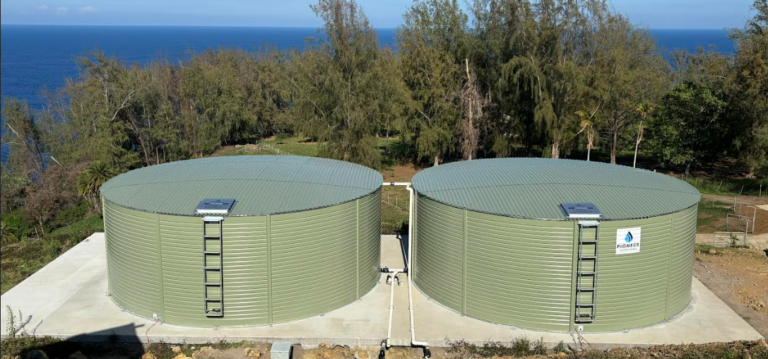 fire safety water catchment tanks in hawaii